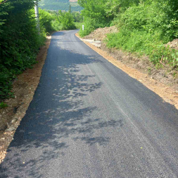 Asfaltirano 344 metara puta u zaseoku Odžak u MZ Lješevo